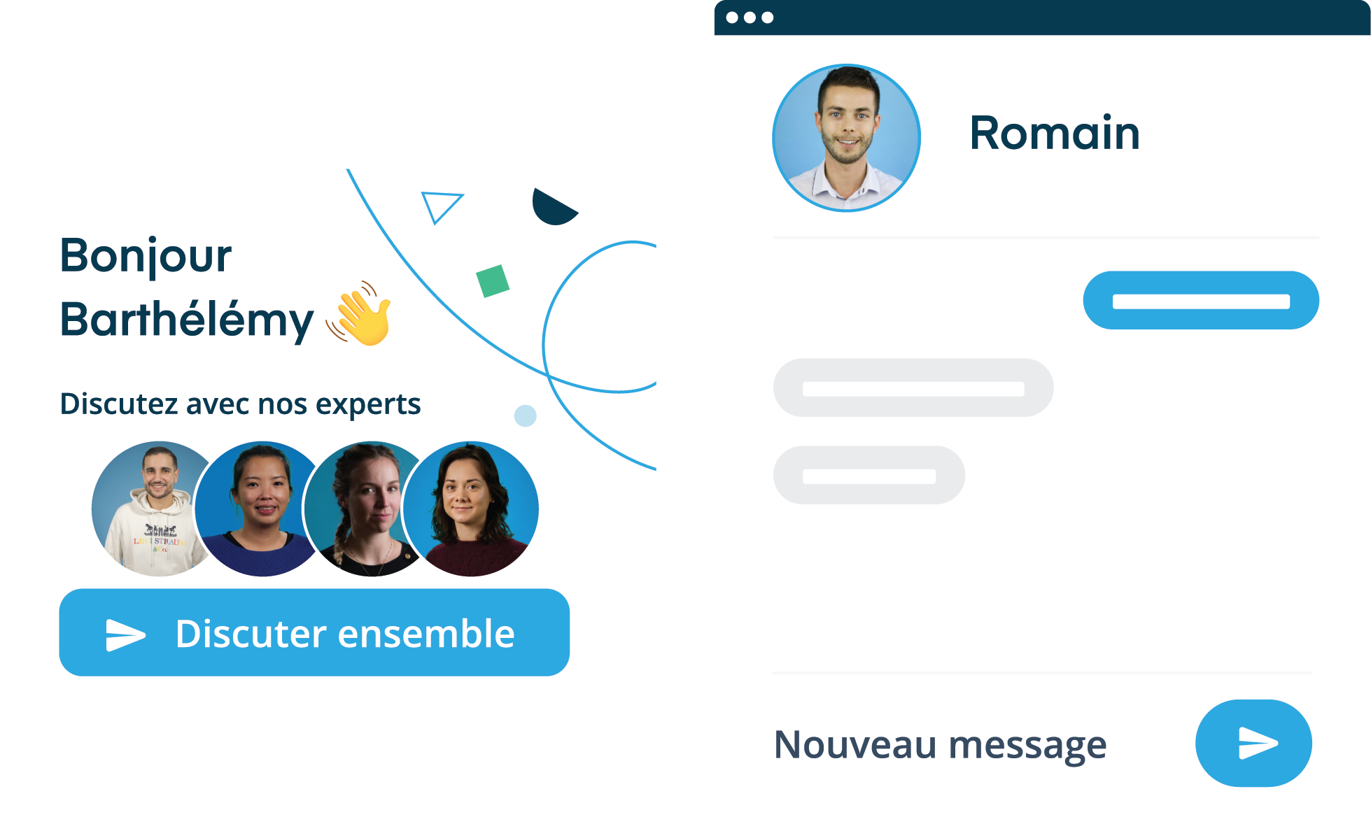 Illustration d'un cabinet d'expertise-comptable en ligne