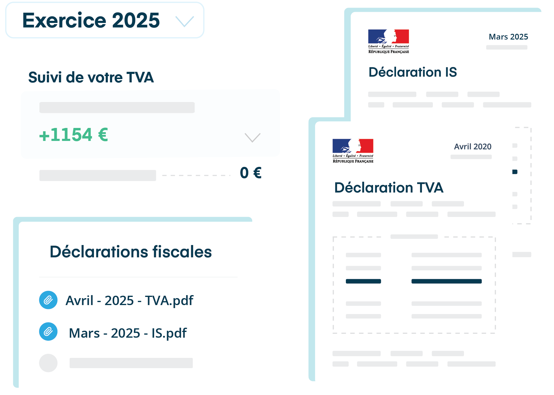 Illustration des services de comptabilité en ligne de Dougs