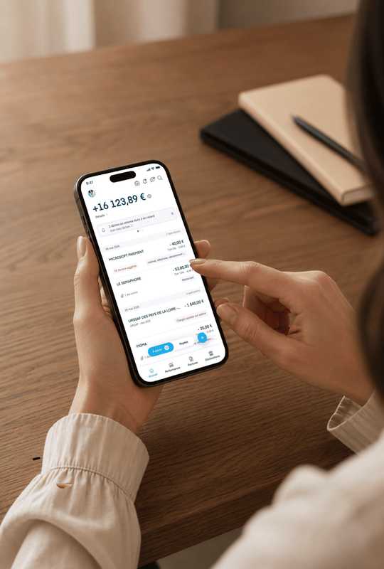 L'application Dougs sur mobile