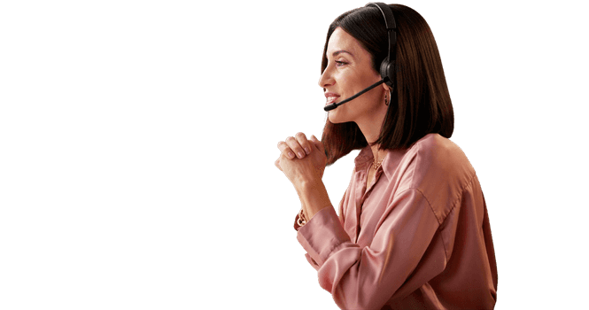 Une conseillère Dougs en rendez-vous téléphonique
